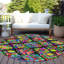 Tapis noir intérieur / extérieur lavable à la machine Christain ACN1327-102670164