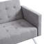 Canapé-lit pliant gris pour un appartement convertible élégant et pratique-247698021
