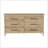 Hms 6 Drawer Double Dresser, Four Legs, Superior Top-373575940