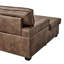 Makynzie 3 Seater Faux Leather Sofa Bed-1721210030