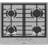 500 Series,24' Gas Cooktop,4 Burner,SS