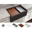 Contempo 27 in. L Farmhouse Single Basin Kitchen Sink-1301618300