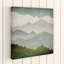 «First Snow Mountain View» par Ryan Fowler, reproduction d'art graphique sur toile-794139841