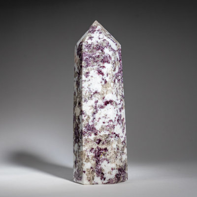 Rubis poli à pointe de quartz de l'Inde (1,3 lb)