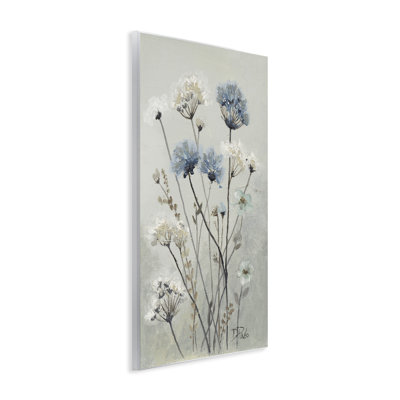 Art mural sur plaque de pissenlits en sourdine, design par Patricia Pinto
