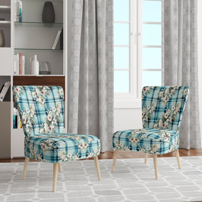 Chaise d'appoint Coastal Comfort Paisley - Velours