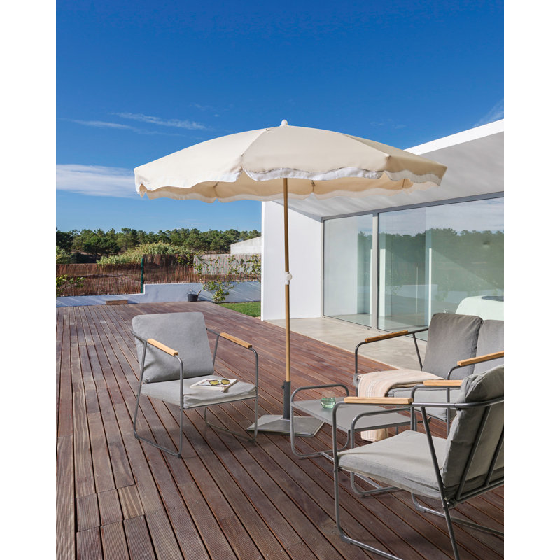 232cm Market Parasol, Beige