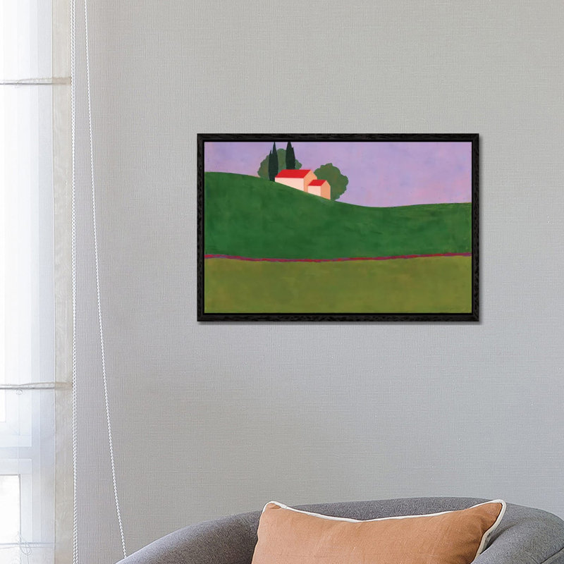 Taoz 1 Piece Painting on Canvas, 66.04 cm H x 45.72 cm W, Black Framed