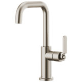 Litze® Bar Faucet with Square Spout and Industrial Handle