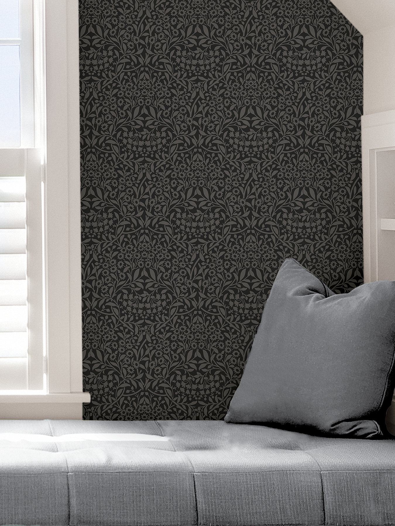 Red Barrel Studio® Ishii Darcy 18' L x 20.5" W Peel and Stick Wallpaper ...