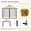 Aaf 3.3m x 3.3m Steel Pop Up Gazebo-1224478864-1224478871