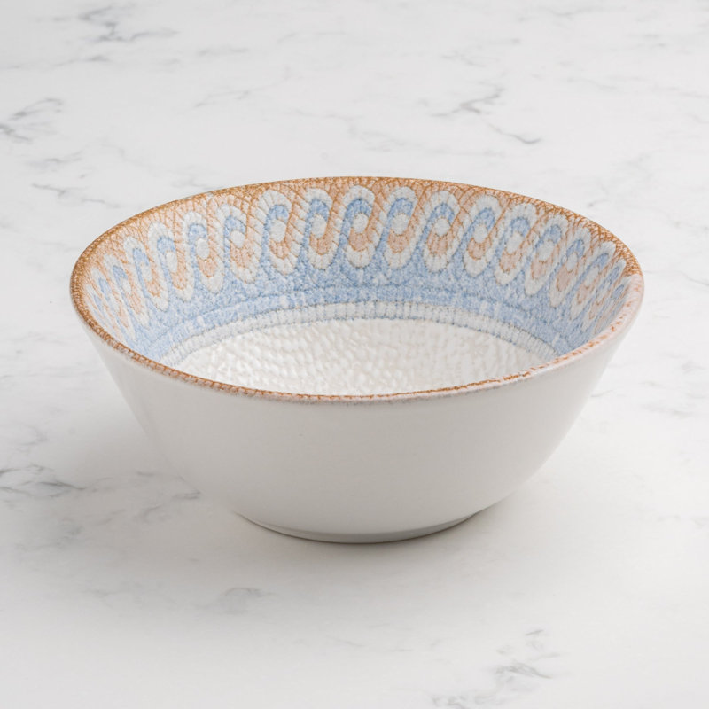 Bol à service de qualité supérieure en porcelaine de qualité supérieure, 6,7 oz | Va au micro-ondes et au lave-vaisselle