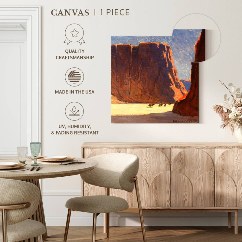 Lelar Canyon De Chelly, 30" H x 30" W