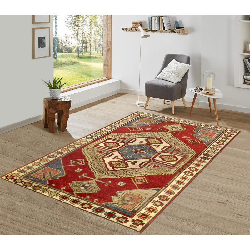 Kazak One-of-a-Kind 4'1" X 5'9" Area Rug