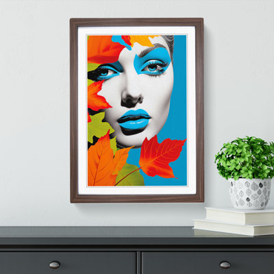 Ivy Leaf Pop - Framed Print