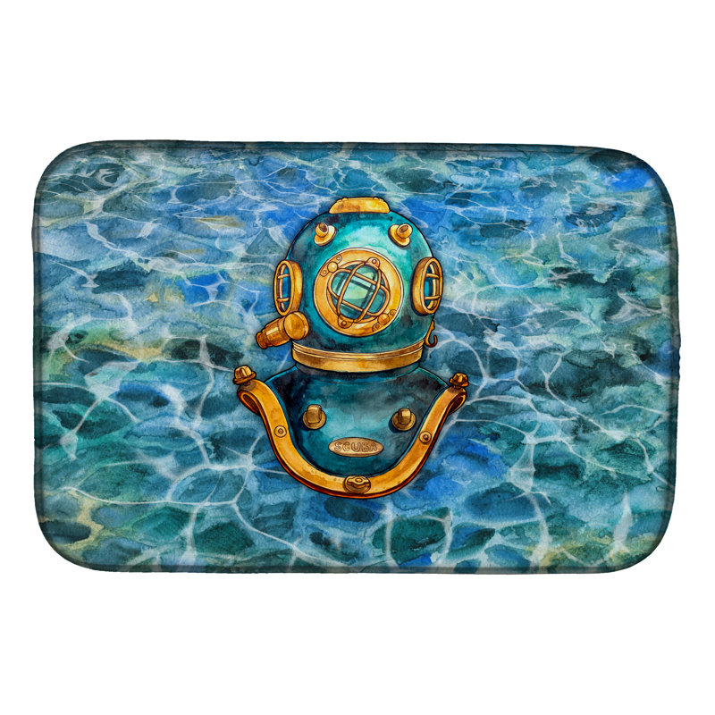 Tapis de séchage pour casque à plongée en mer profonde