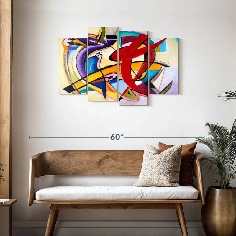 Avery Dynamic Dance, 27" H x 43" W