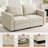 Modular Sofa Couch with Seat Storage-61394449