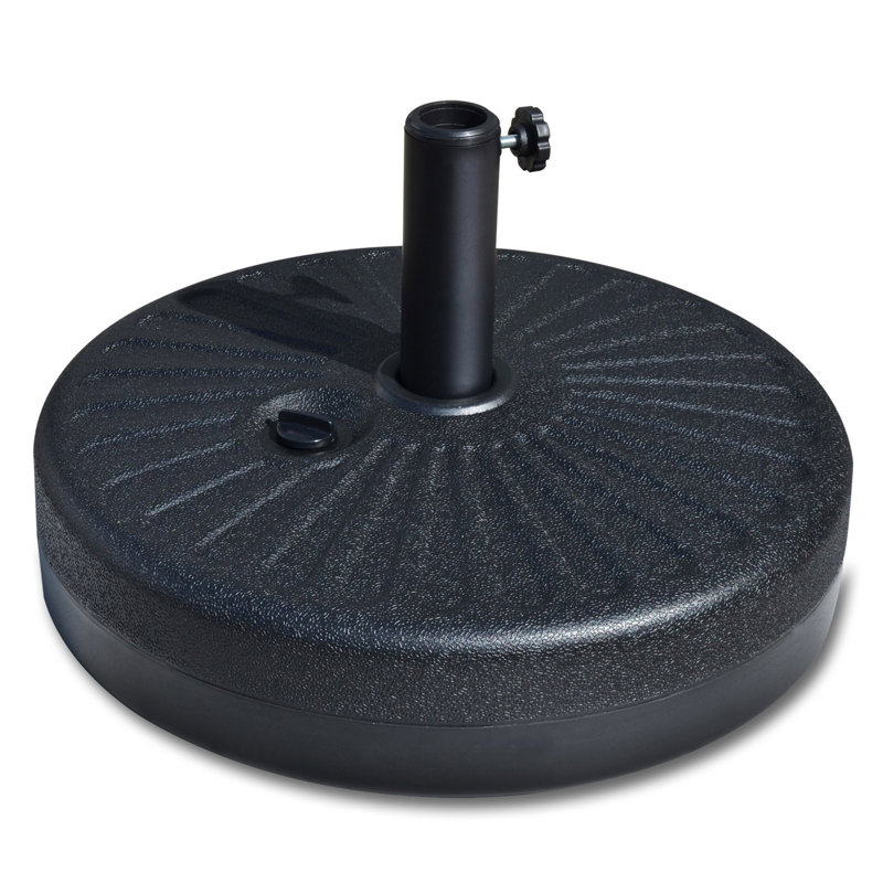 Socle de parasol autoportant en plastique pour patio Colleen
