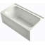 Bancroft® Alcove Whirlpool Bath with Tile Flange, Right-Hand Drain and Bask Heated Surface-282689766-333927527