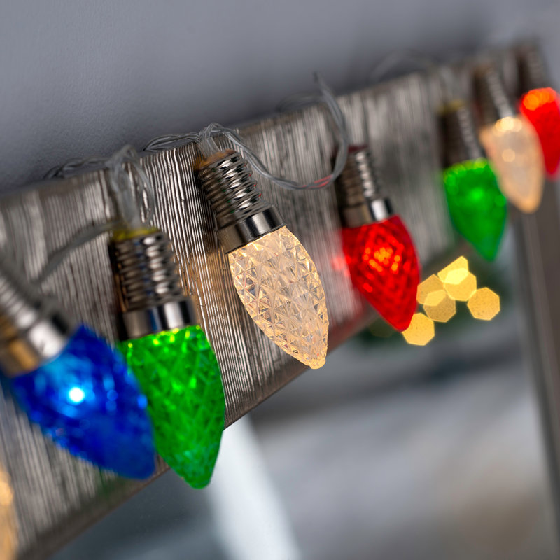 335cm LED String Lights, Blue/Red/Green
