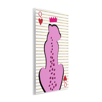 «Queen of Hearts Leopard» par Ann Quach