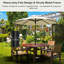 215cm Beach Parasol