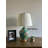 Blue Ceramic Table Lamp Butterfly Flowers For Living Room Bedroom Bedside 12"W*12"D*22"H