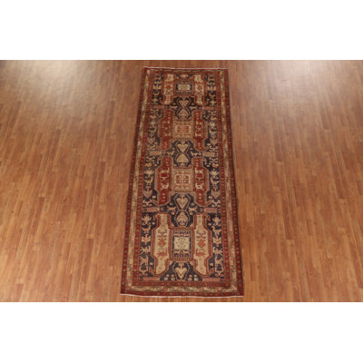 Animal Pictorial Traditional Runner Rug 4x11