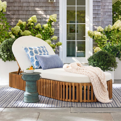 Chaise longue d'extérieur Bluehaven