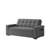 70.9"l 3-in-1 Convertible Sofa Bed, Reclining Sleeper Sofa, Pull-out Sofa Bed
