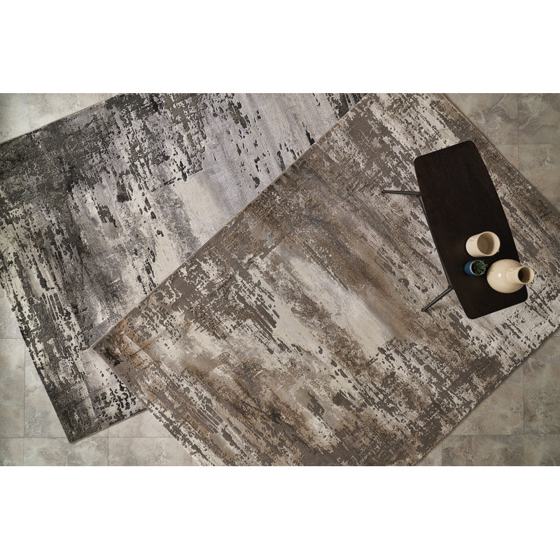 Tapis Spectrum, beige / gris