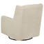Fauteuil oscillant rembourré Serra Boucle Sandy Beige-1094802434