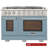 Kucht 48" 6.7 Cubic Feet Free Standing Range-90742612-73097281