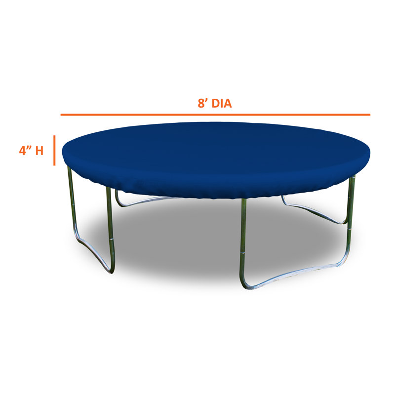 Blue Elephant 10.2cm Polyester Weather Cover Compatible With 36.6cm Round Trampoline, Blue