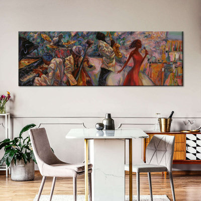 Jazz Lounge sur toile