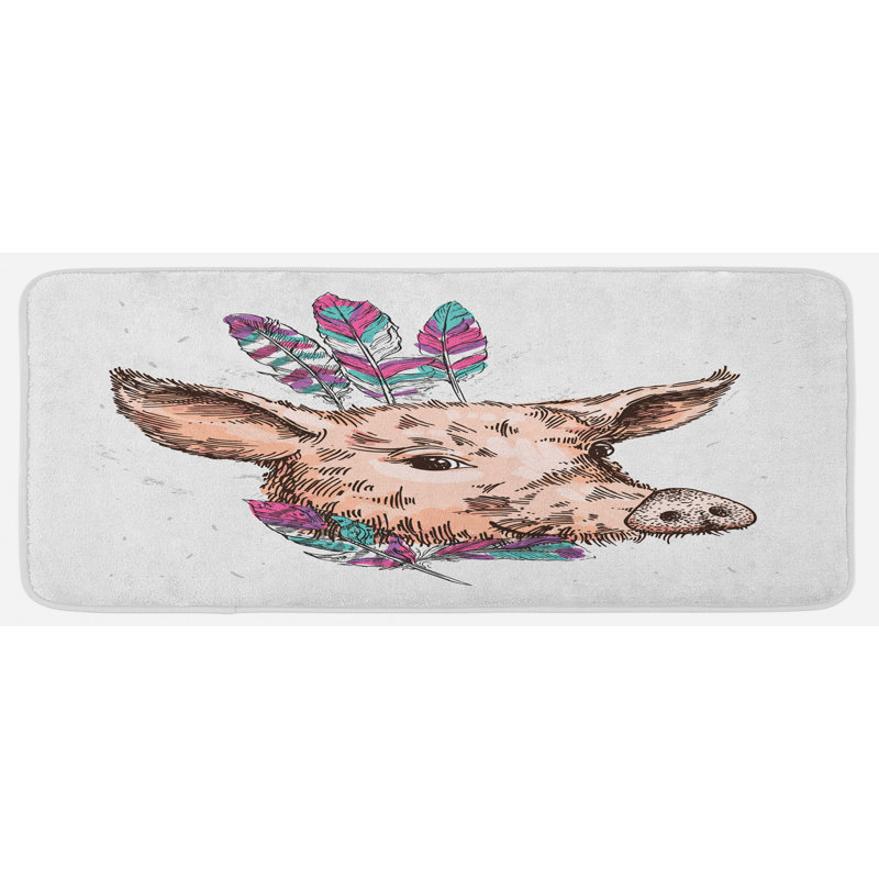 Tapis de cuisine pour animaux de ferme