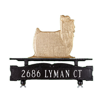 Metal Mailbox Sign