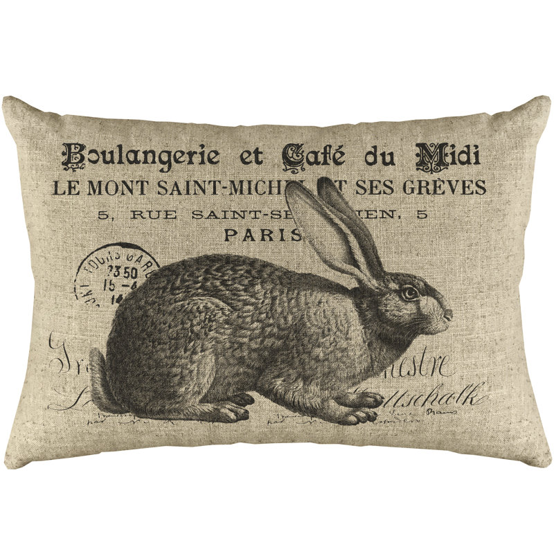 French Linen Throw Pillow