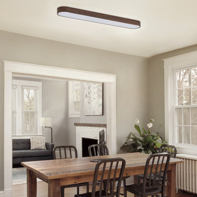 37.4 inch 3000K-6000K LED 5CCT Flush Mount Light