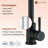 Stainless Steel Single Handle High-Arc Kitchen Faucet-71097875