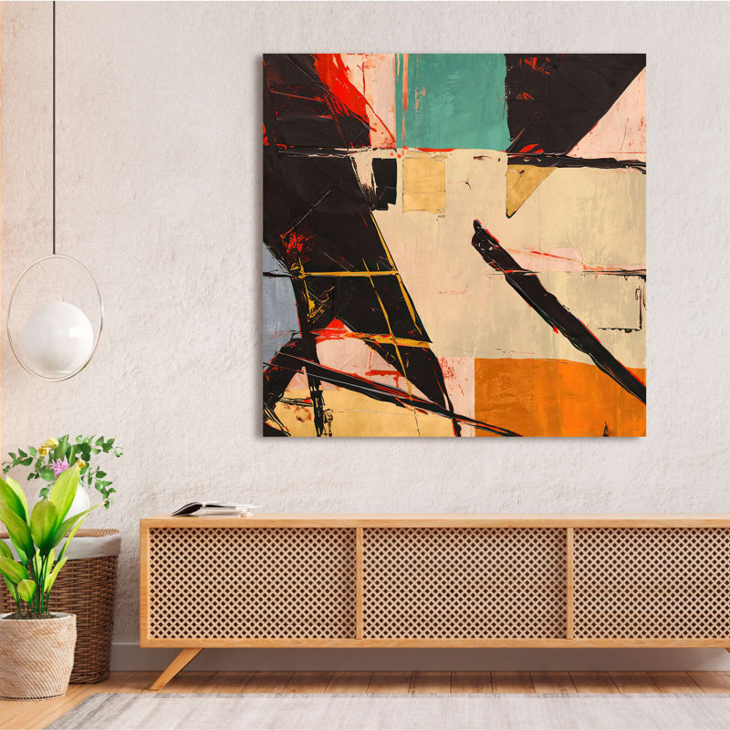 Modern Abstract: Fragment I by Haru Ikeda - Wrapped Canvas Print, 70cm H x 70cm W