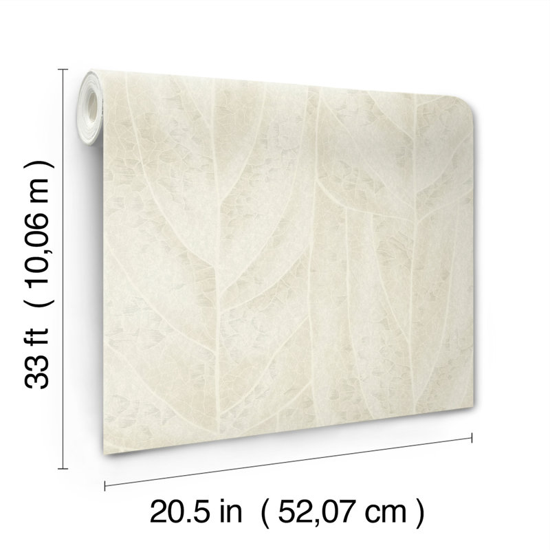 Papier peint Dicot, Gris