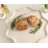 Alezar Round Scalloped Lazy Susan Tray