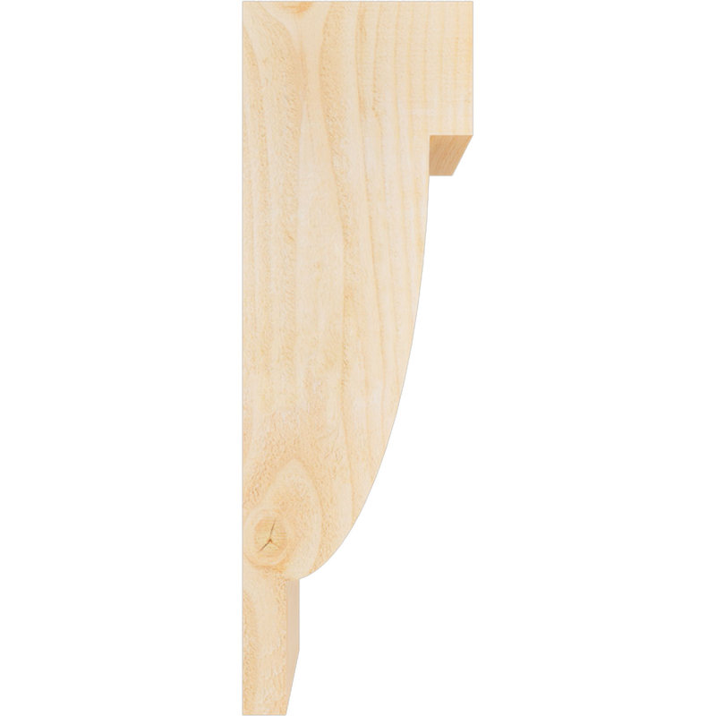 Corbeau alpin, H 24 po x l 6 po x P 8 po, Sapin de Douglas, Sciage brut