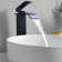 Waterfall Bathroom Faucet Single Handle Bathroom Sink Faucet Washbasin Faucet With Deck And Pop-up Drain(without Overflow)