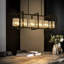 6 - Light Black/Gold Kitchen Island Pendant