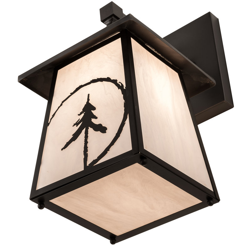 Evergreen Etch 1 - Light Outdoor Wall Lantern