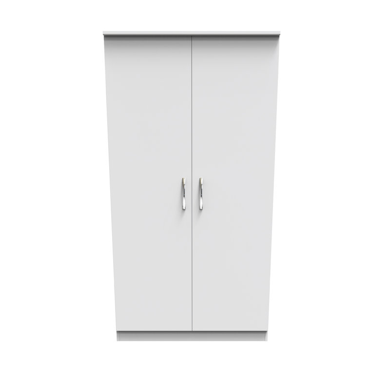Dekyn Manufactured Wood Wardrobe, White Matt