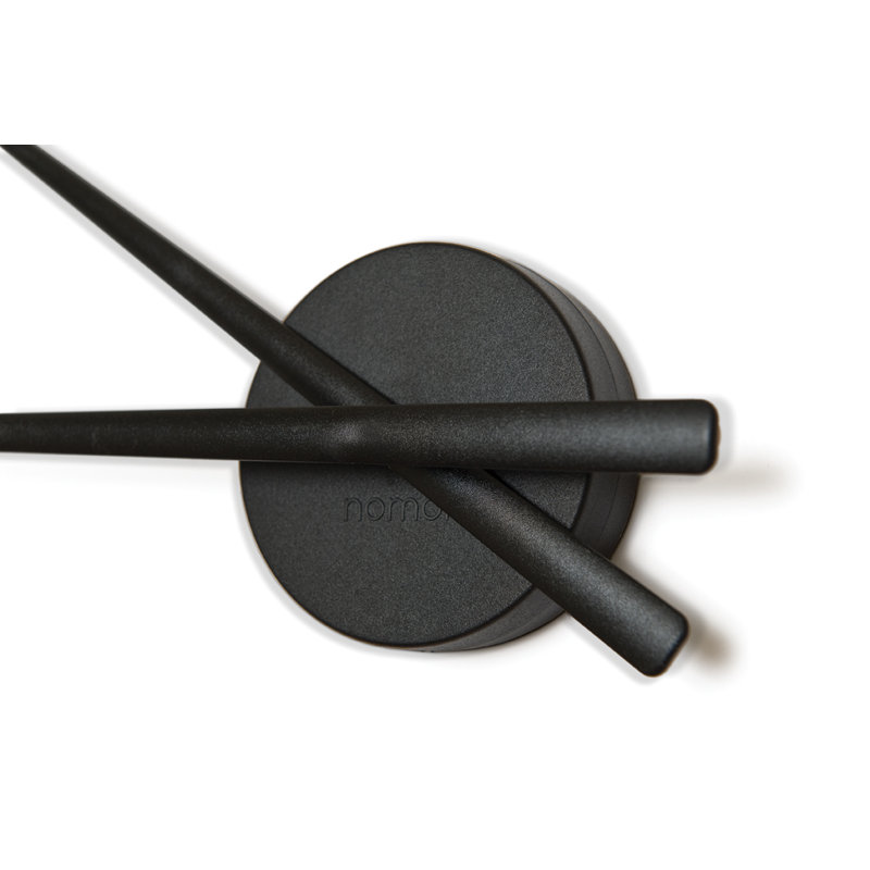 OJ Wall Clock, Black, Large